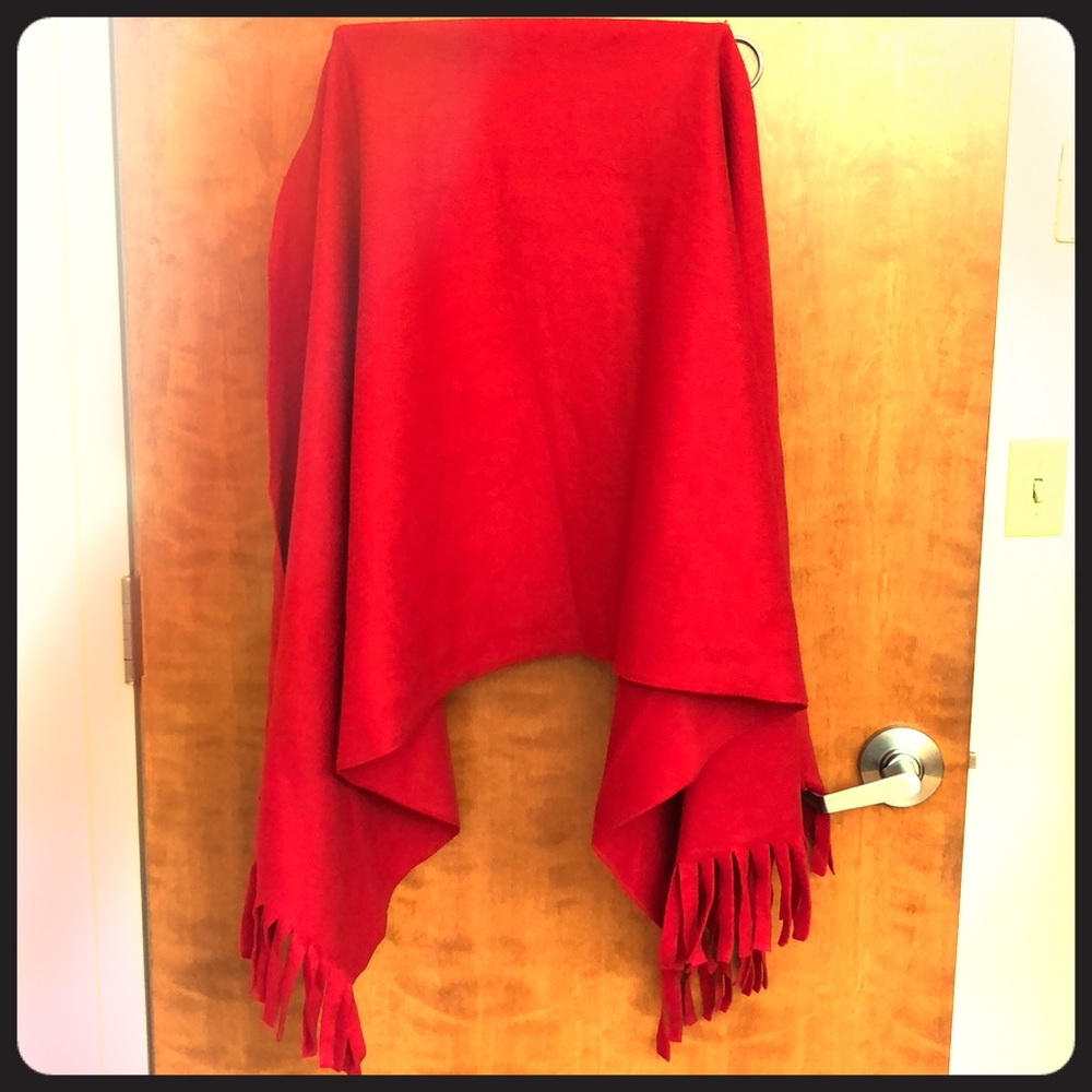 Red scarf/wrap